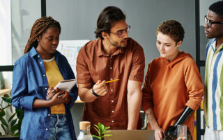 group of coworkers